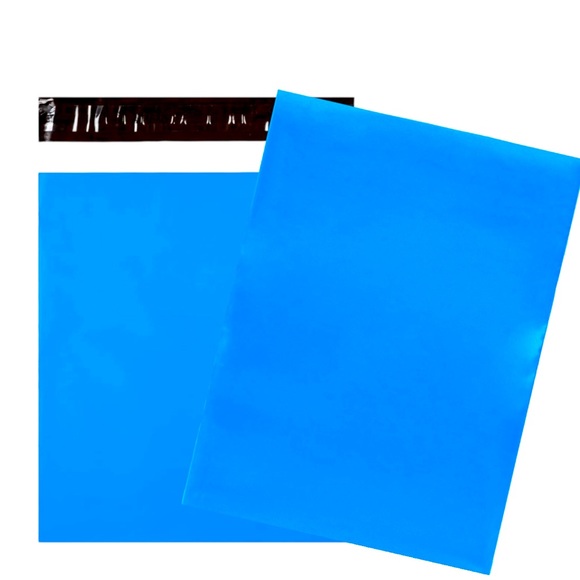 15 12x15 XL Poly Mailers Blue Shipping Envelopes 12x15.5” 4/$20 Sale - Picture 2 of 3